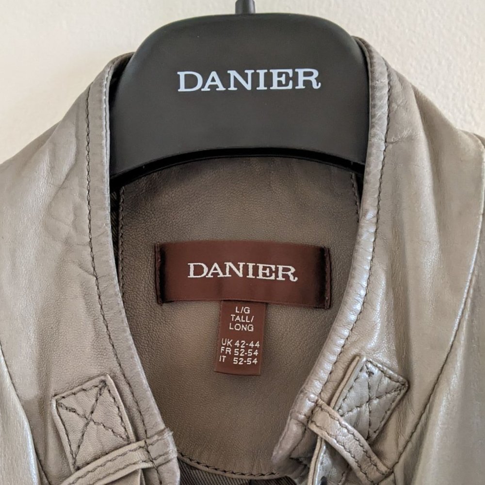 Leather Jacket, Danier, L Tall